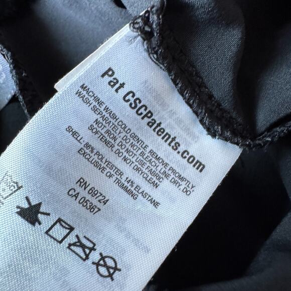 Columbia Omni Shield Womens Capri Pants L Black Adera Relaxed Faux Wrap NWT - Picture 5 of 13